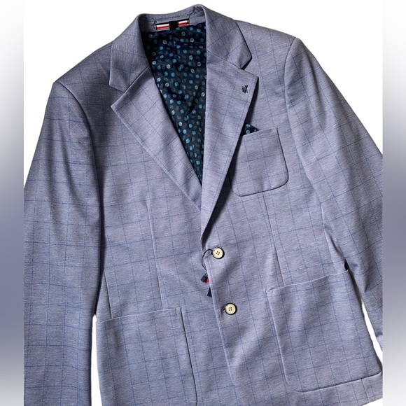 🔥🔥🔥Soul of London Light Blue Sport Jacket size 38 or S🔥🔥🔥 - Picture 2 of 12